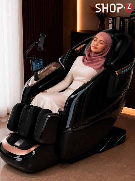 AXELUS massaj kreslosi  4D massaj  Zero Gravity  Isitish  Bluetooth