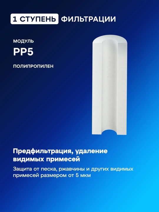 Комплект сменных модулей Аквафор PP5-В510-04-02