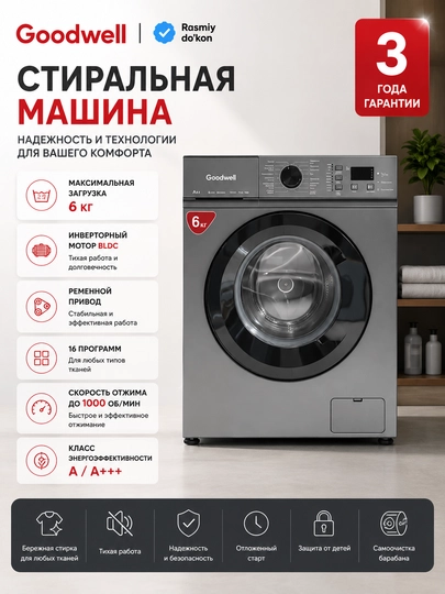 Стиральная машина Goodwell 618 G - 