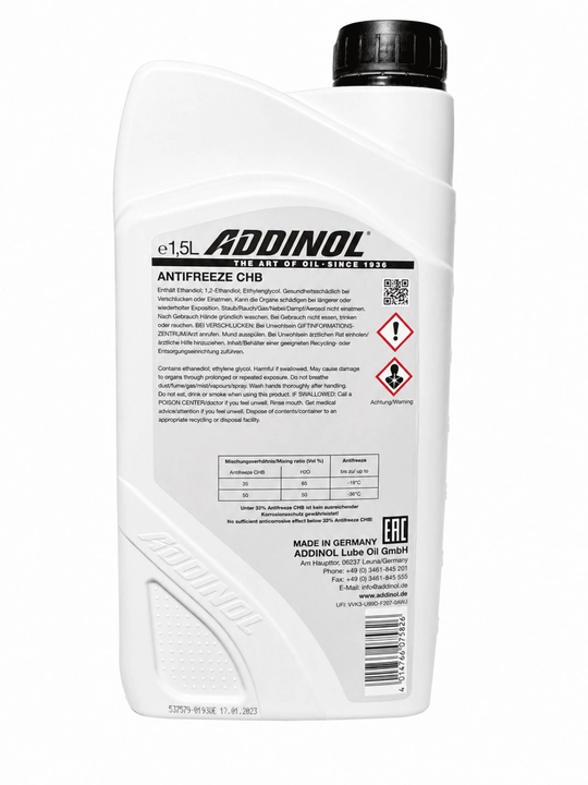 Antifriz ADDINOL ANTIFREEZE CHB