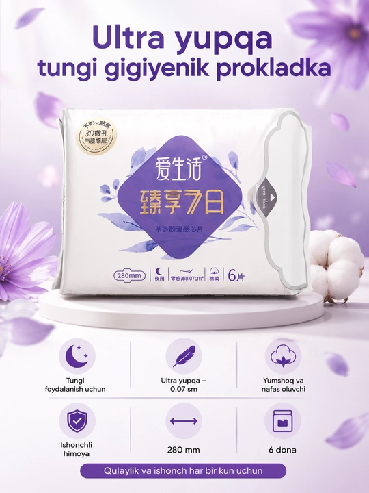 Ayollar gigiyenik prokladkasi - 