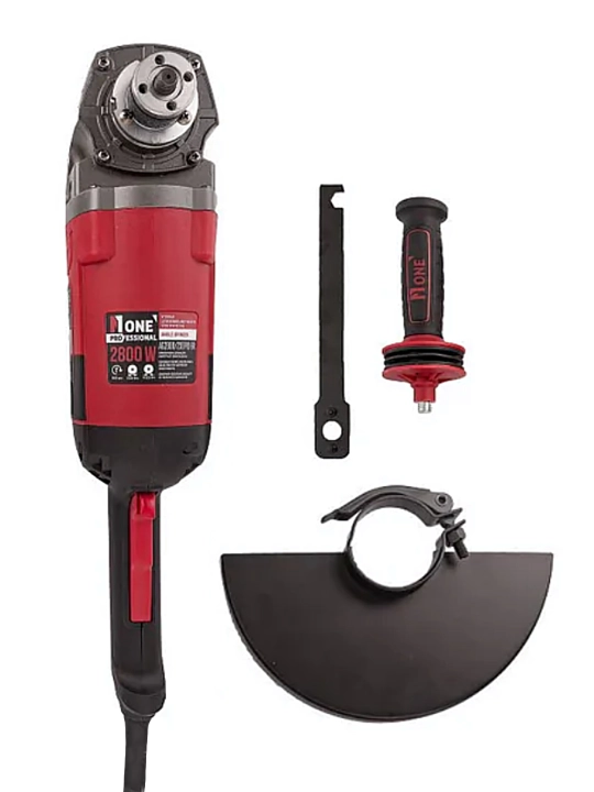 Болгарка УШМ NUMBER ONE AG2800/230PRO-BR, 2800 Вт, 230 мм, плавный пуск