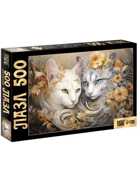 Puzzle Mushuklar dunyosi, 500 dona - 