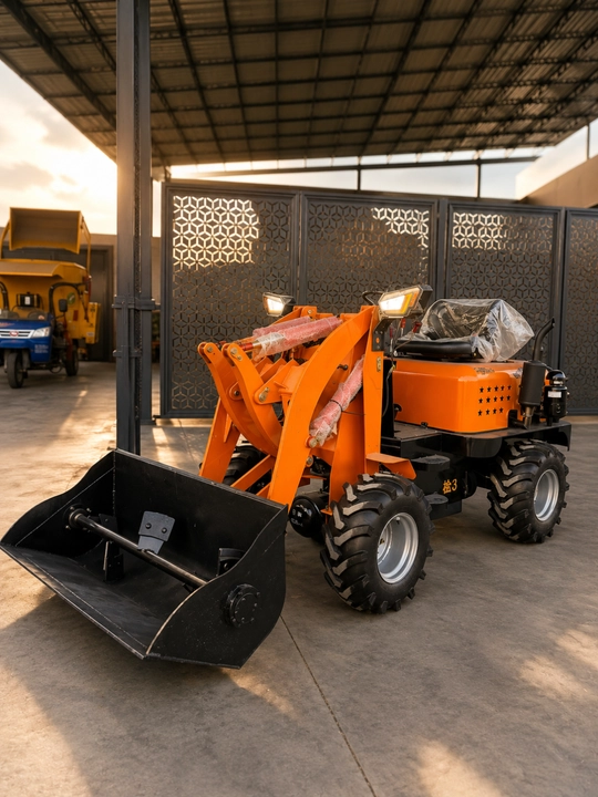 4×4 frontal dizel beton aralashtirgich-yuklagich, yangi 2026-yil, yuk ko‘tarish quvvati 500 kg