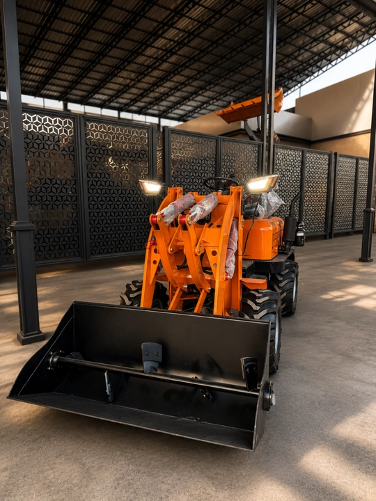 4×4 frontal dizel beton aralashtirgich-yuklagich, yangi 2026-yil, yuk ko‘tarish quvvati 500 kg