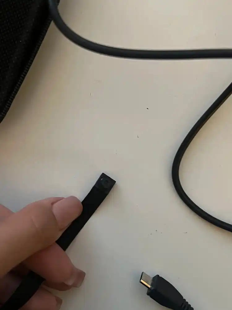 Mini FULL HD kuzatuv kamerasi, 1080p USB + batareya