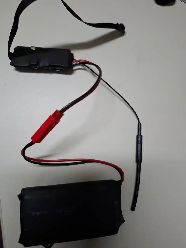Mini FULL HD kuzatuv kamerasi, 1080p USB + batareya