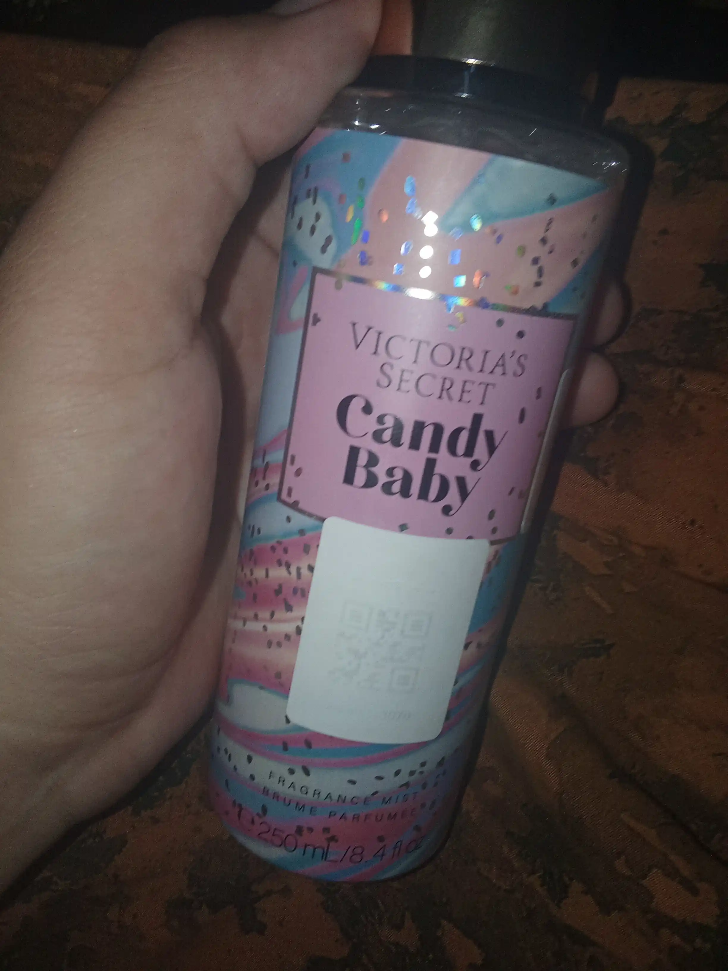 Спрей для тела, Парфюмированная Victorias Secret, Aqua Kiss Rush, Shimmer, Mist, 250 мл