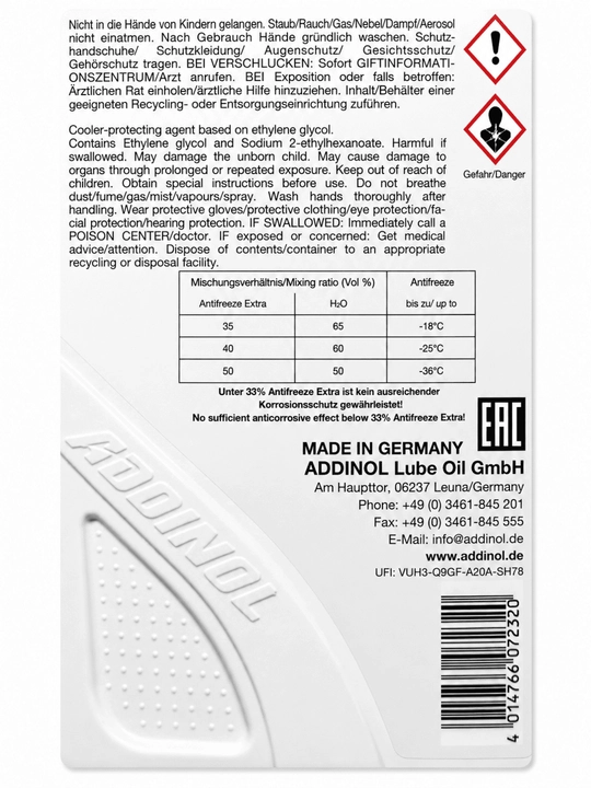 ADDINOL Antifreeze EXTRA