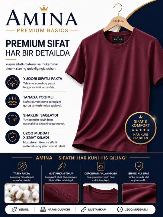 Erkaklar futbolkasi, erkaklar kiyimi, paxtali futbolka
