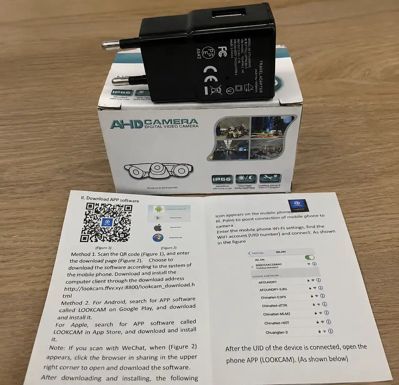 Mini kamera, Wi Fi, 4K, xavfsizlik, harakat sensori; iOS va Androidni quvvatlash