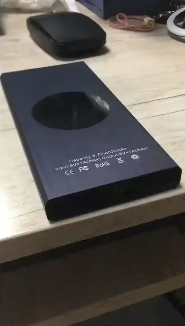Мини камера Wi-Fi повербанк 4K Full HD, 8000 мАч, поддержка microSD, обнаружение движения