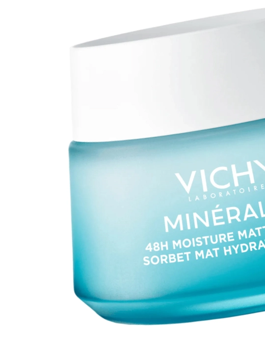 VICHY Mineral 89 Гель-сорбет для лица увлажняющий 48 часов матирующий 50 мл