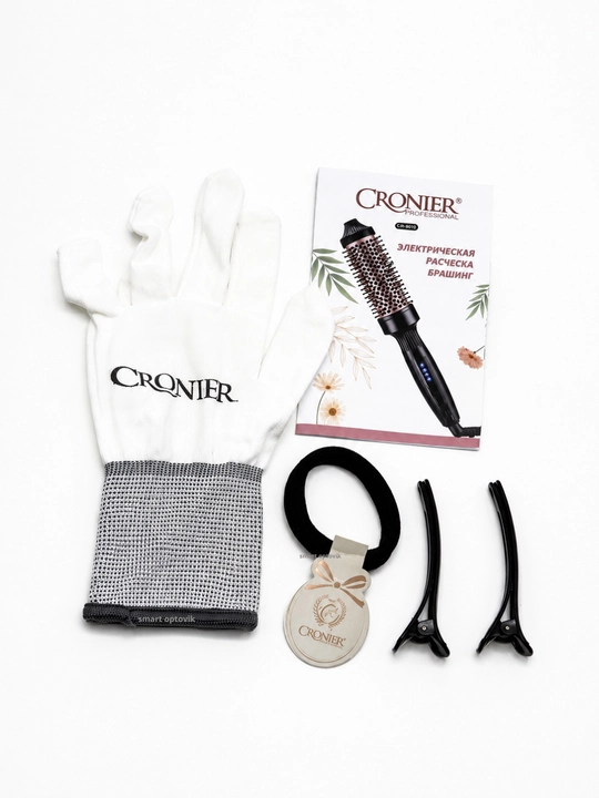 Fen-taroq CRONIER, soch quritish va turmaklash uchun, 140–200°C, keramik qoplamali