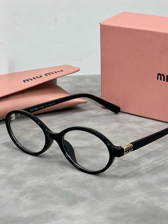 Солнцезащитные очки MiuMiu, унисекс, овальные, стильные