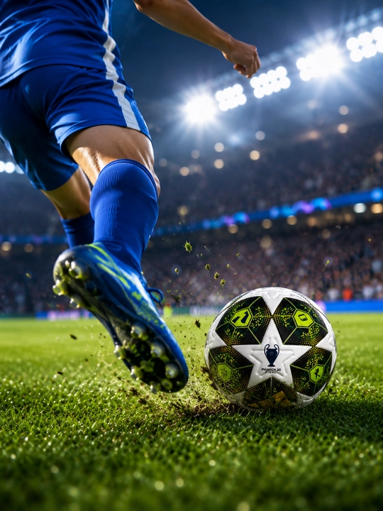 5-o‘lchamli, mustahkam, qo‘lda tikiladigan, o‘yinlar va mashg‘ulotlar uchun futbol to‘pi