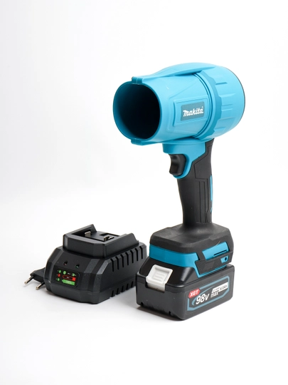 Аккумуляторная бесщёточная воздуходувка Makita 98 Вт, для уборки пыли и листьев