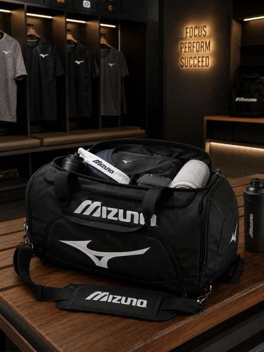 Mizuno sport va yo‘l sumkasi, sig‘imli va suvdanchidamli, ryukzak bo‘ladigan 3 in 1 modeli