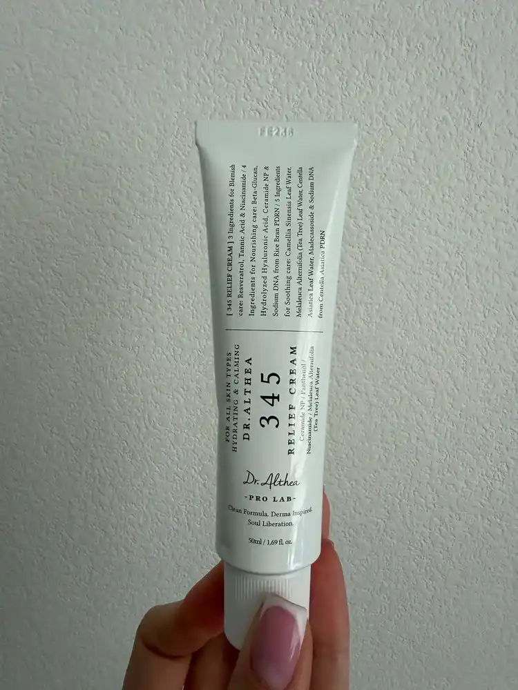 Успокаивающий, восстанавливающий крем с ресвератролом Dr. Althea 345 Relief Cream, 50 мл