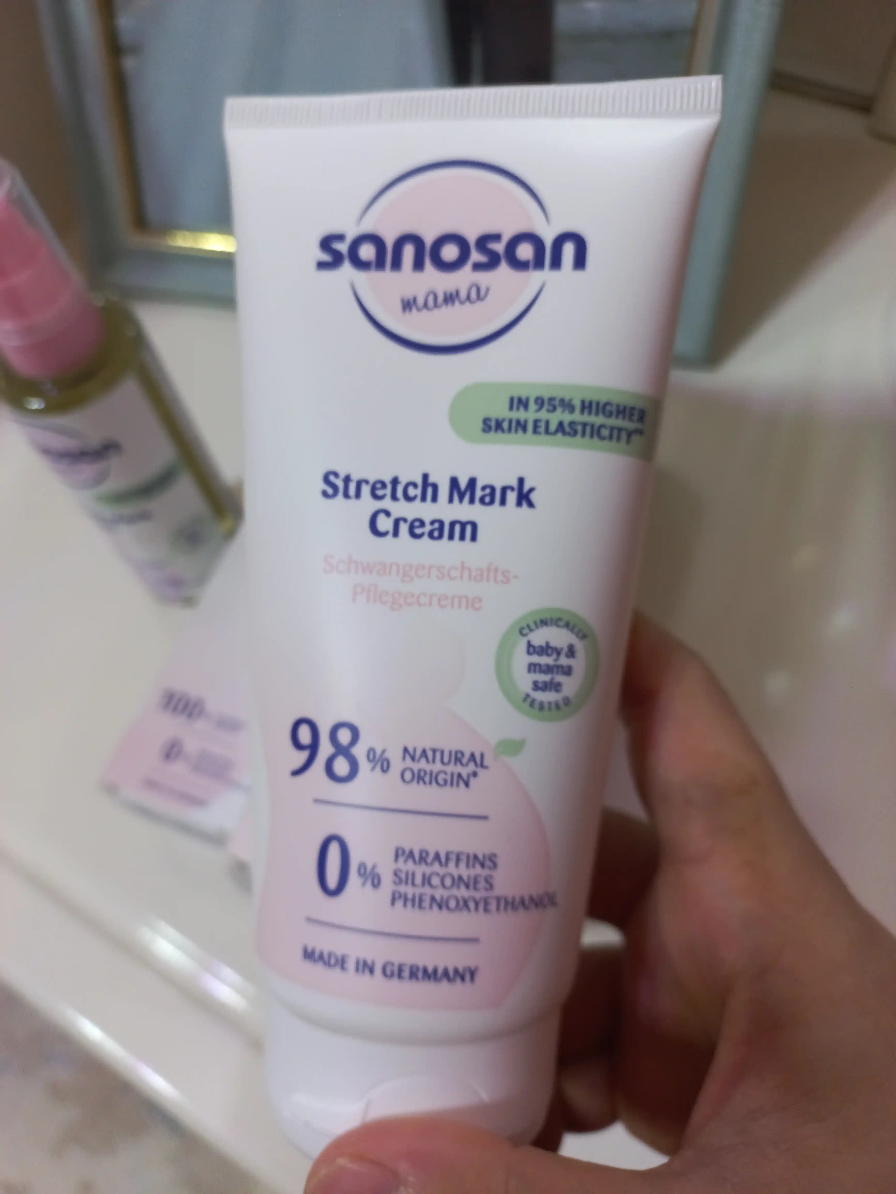 Крем для тела Sanosan Mama Anti-Stretch Mark против растяжек, 175 мл