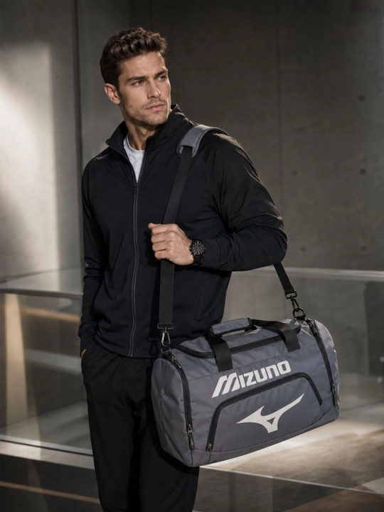 Mizuno sport va yo‘l sumkasi, sig‘imli va suvdanchidamli, ryukzak bo‘ladigan 3 in 1 modeli