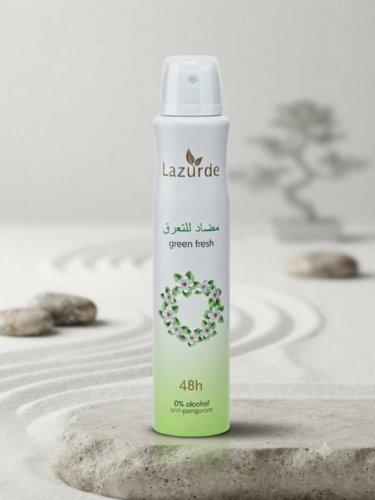Lazurde brendiga tegishli aerozol dezodorant (antiperspirant)