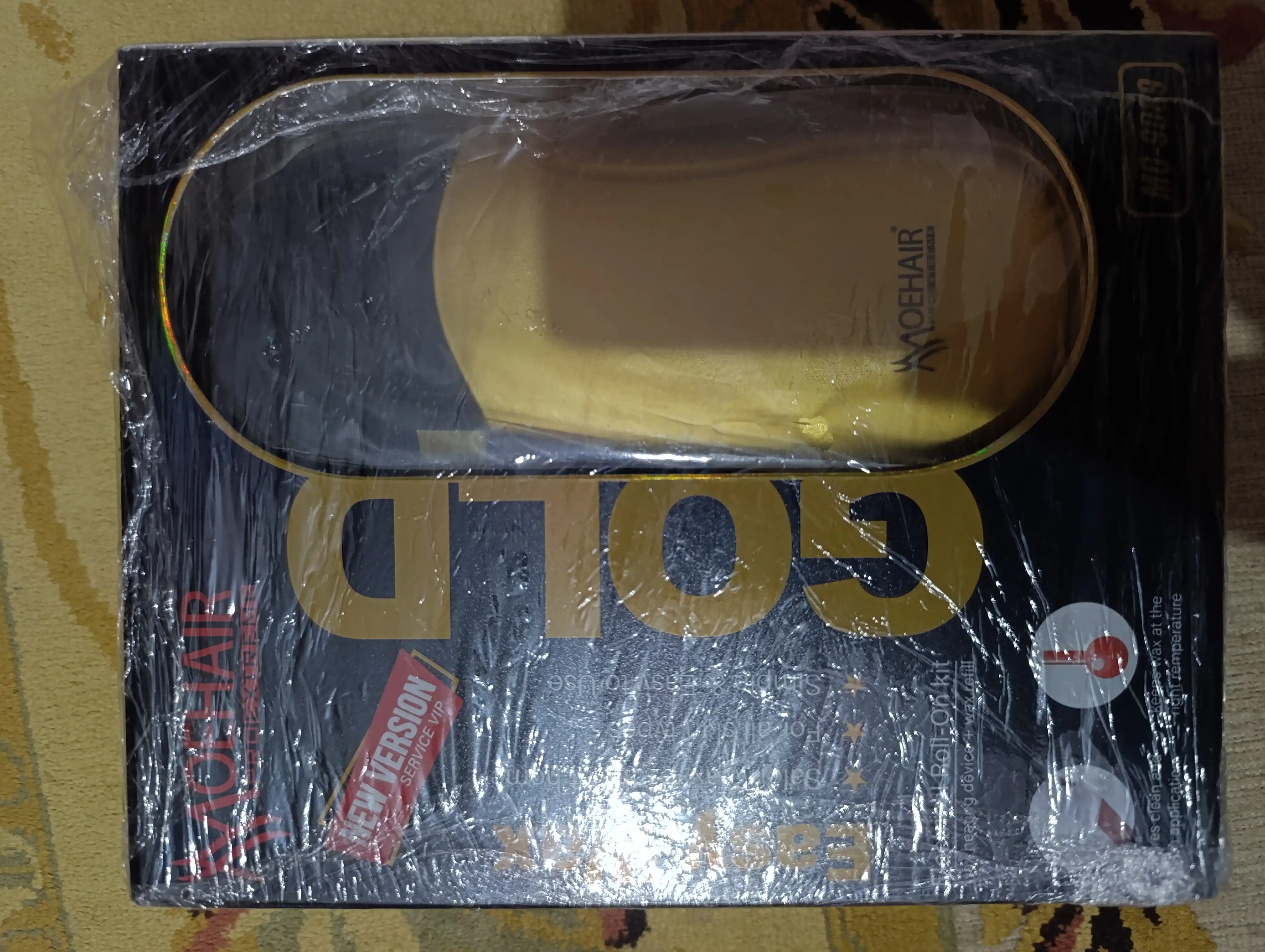 Профессиональное средство для депиляции Total Easy Wax GOLD с картриджами, 4 в 1