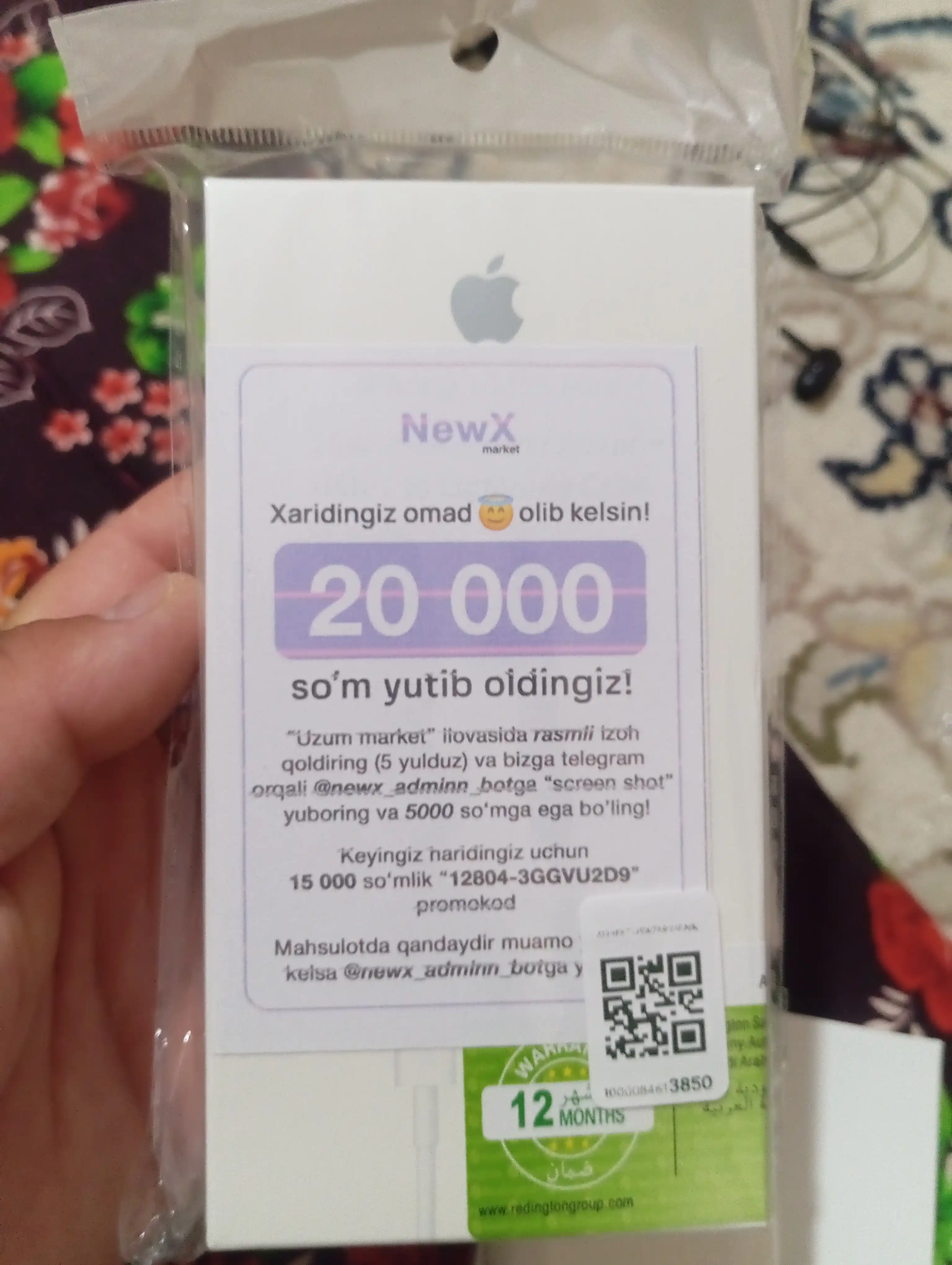 Зарядное устройство 20W для iPhone, зарядка для iPhone и AirPods