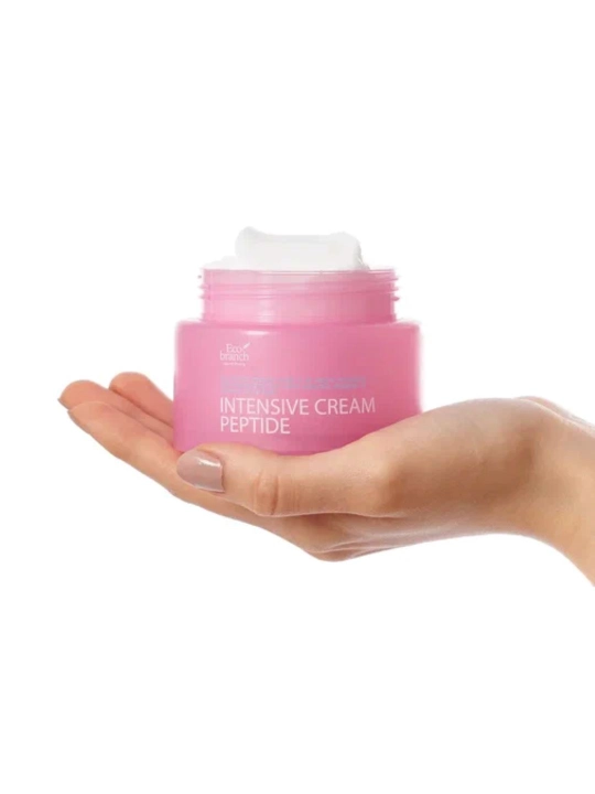 Крем для лица с экстрактом чёрной икры Eco Branch Intensive Cream, с церамидами, 100 мл