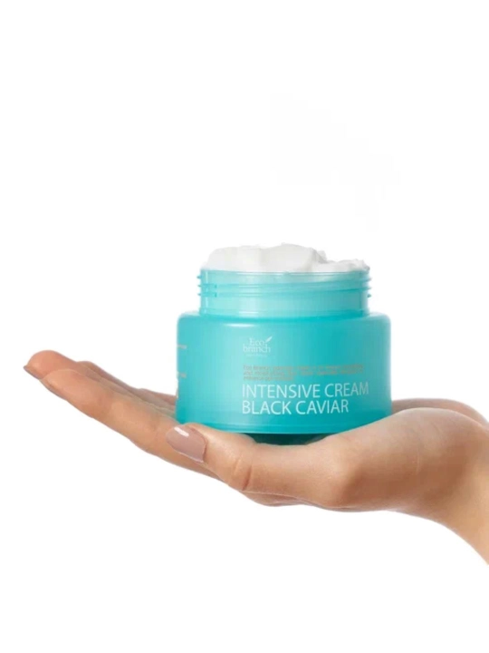 Крем для лица с экстрактом чёрной икры Eco Branch Intensive Cream, с церамидами, 100 мл
