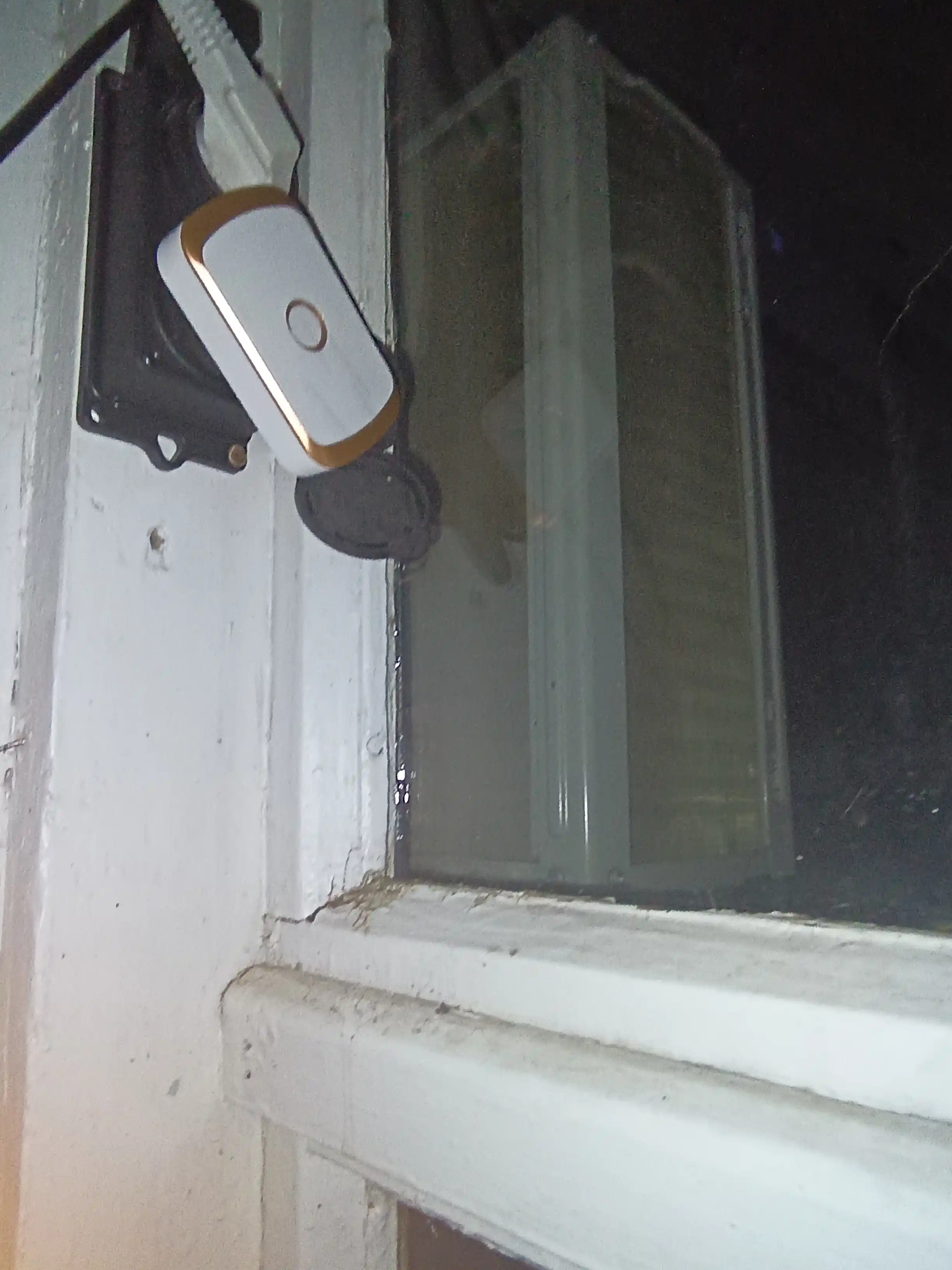 Simsiz eshik jiringlagichi, radio antenna, uy uchun bezak, kabelsiz