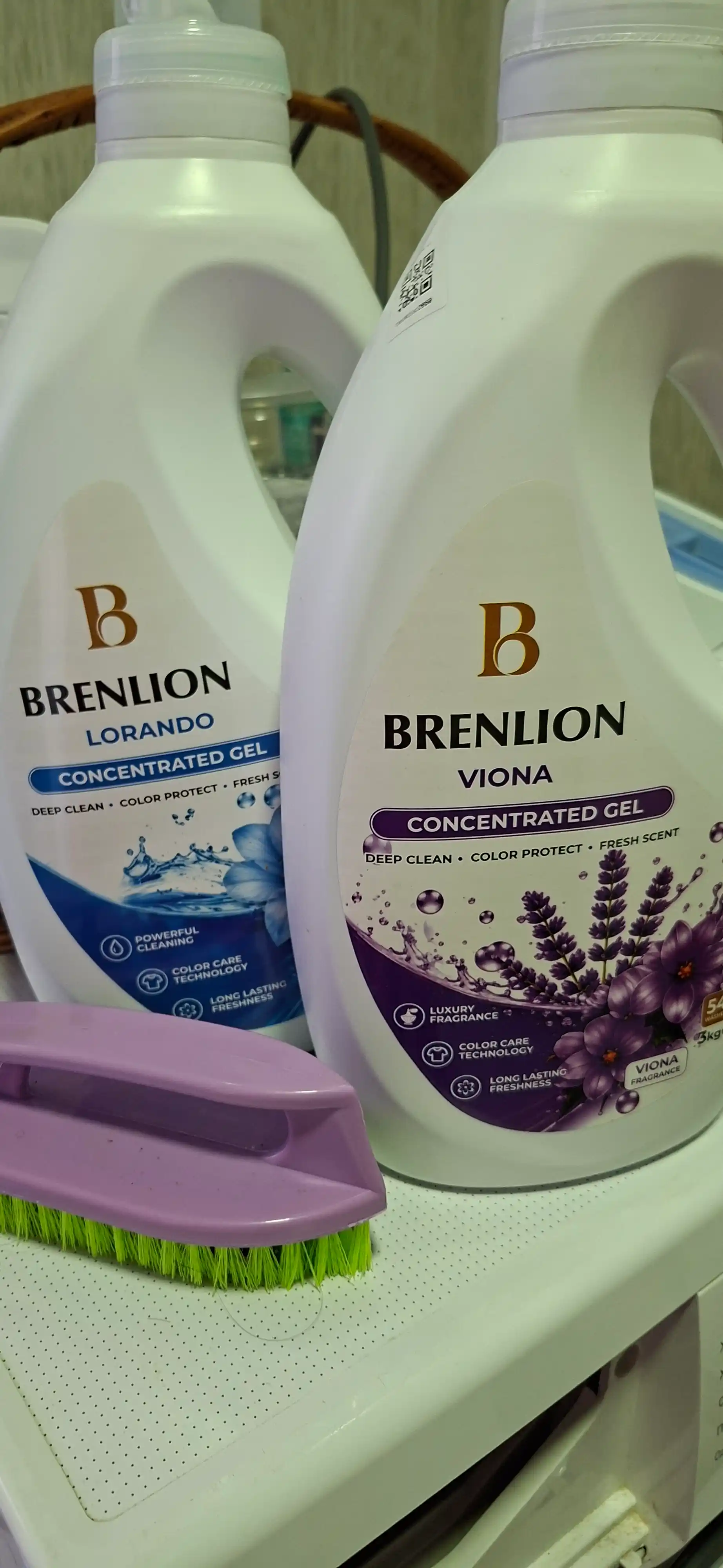 Гель для стирки Brenlion Lorando 3 кг, жидкий порошок автомат для белья, порошок гель