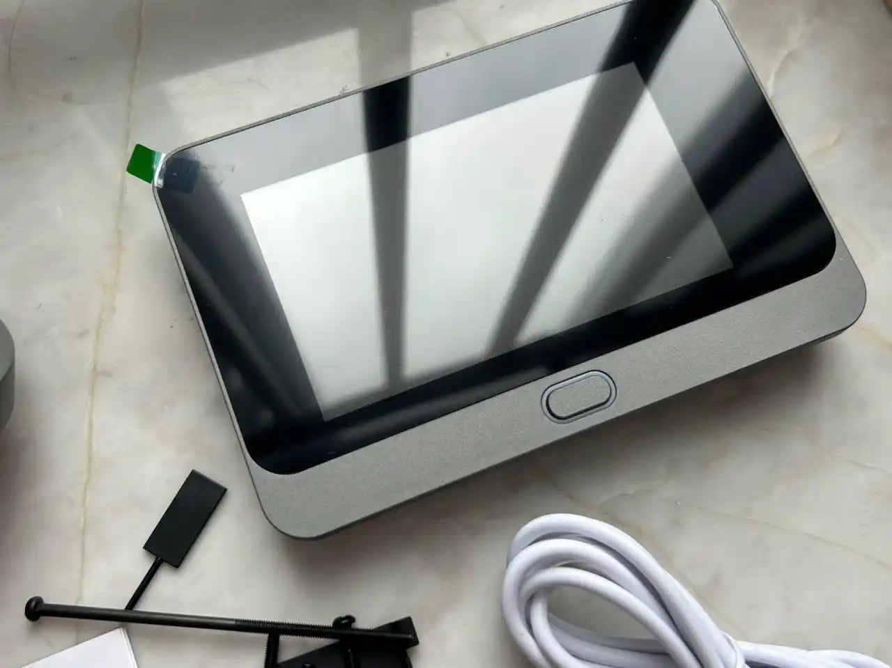 Eshik teshigi, sensorli ekran, Wi-Fi, kamera, EZVIZ, DP2, 3MP