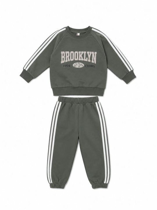 Детский спортивный костюм Brooklyn 1–3 года, мягкий дышащий комплект для мальчика