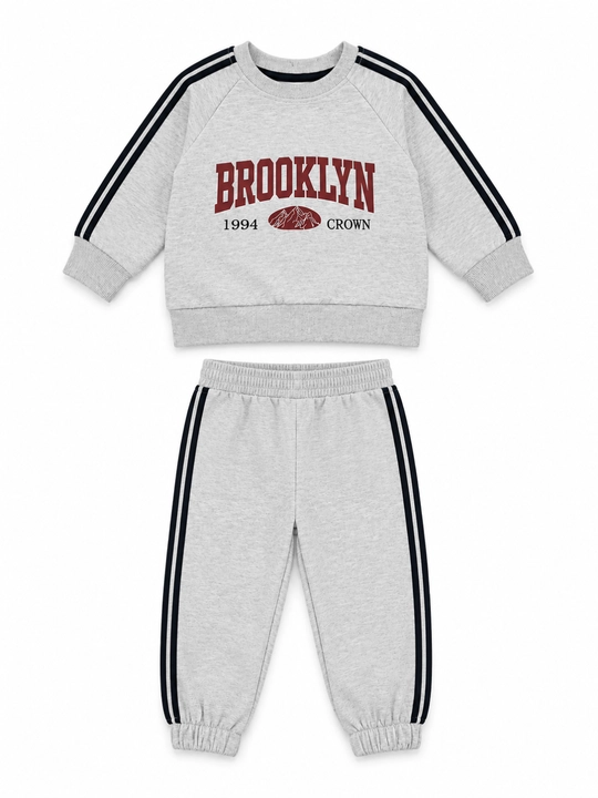 Детский спортивный костюм Brooklyn 1–3 года, мягкий дышащий комплект для мальчика