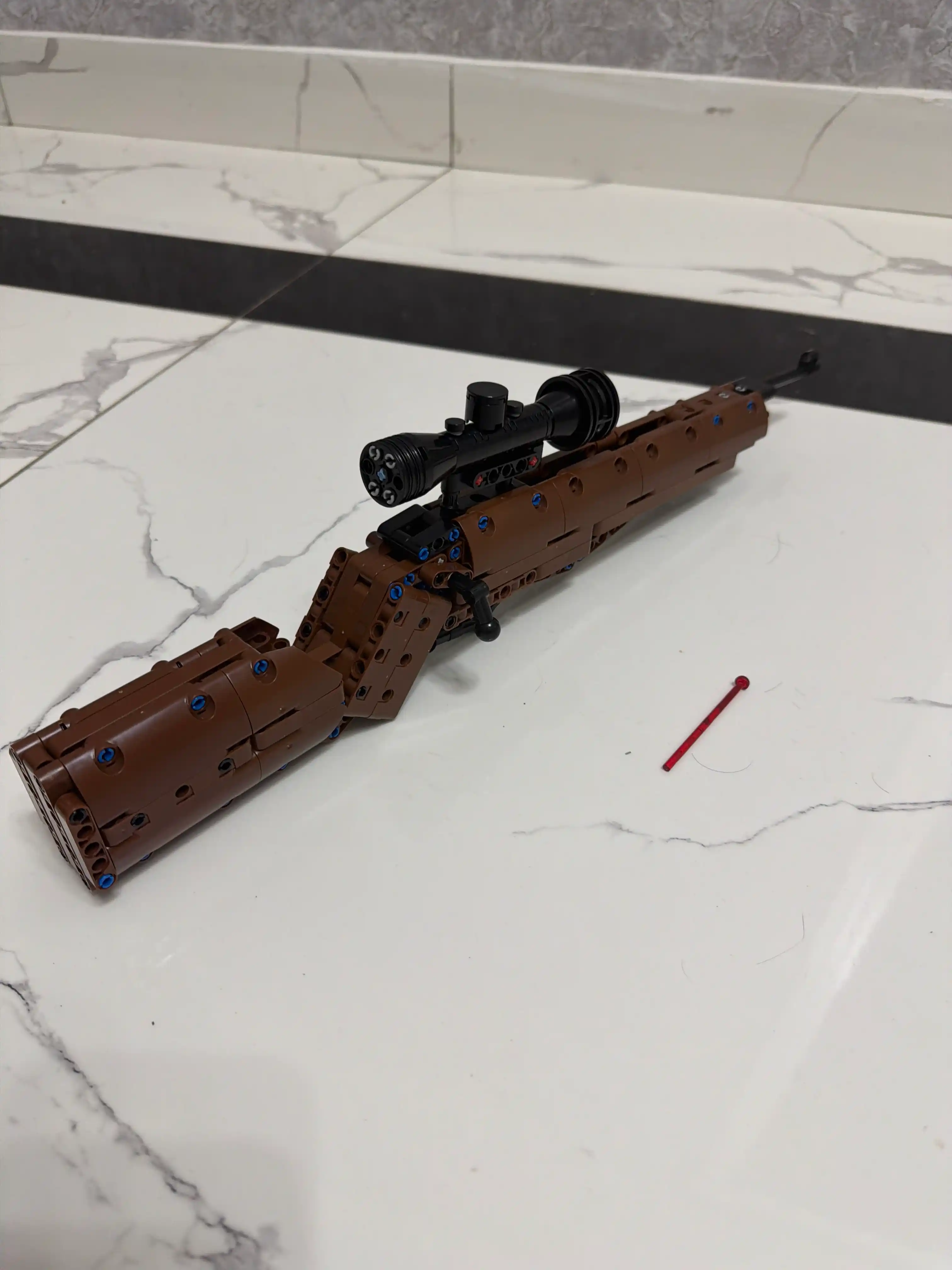 Konstruktor lego qurollar
