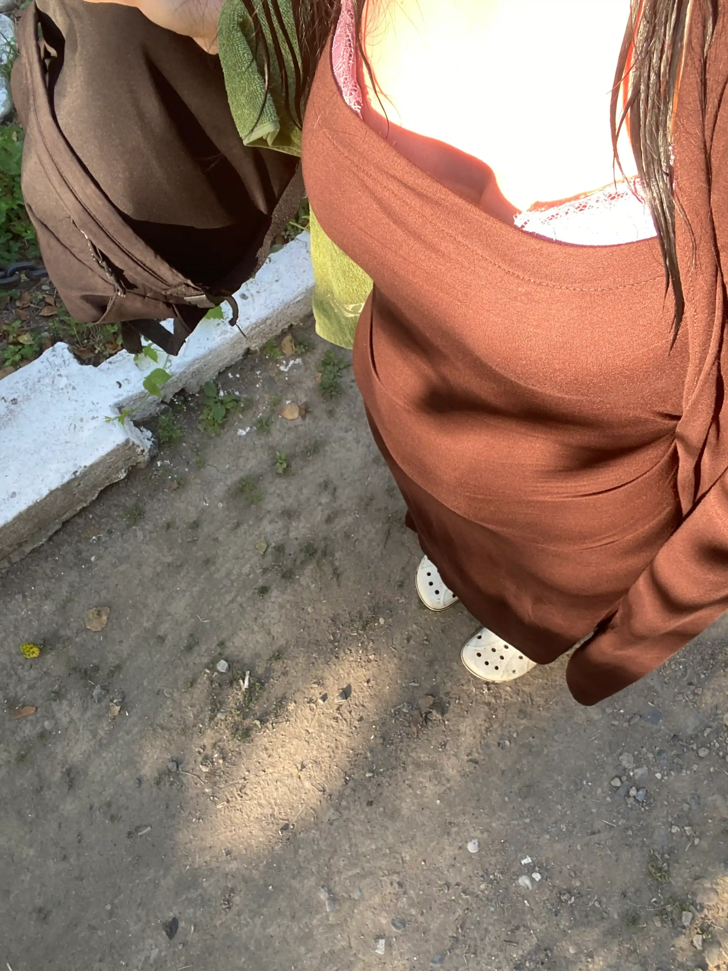 Ayolar uchun ikkilik, abaya va lamkali ko'ylak, abaya, ko'ylak, o'lcham 46-52