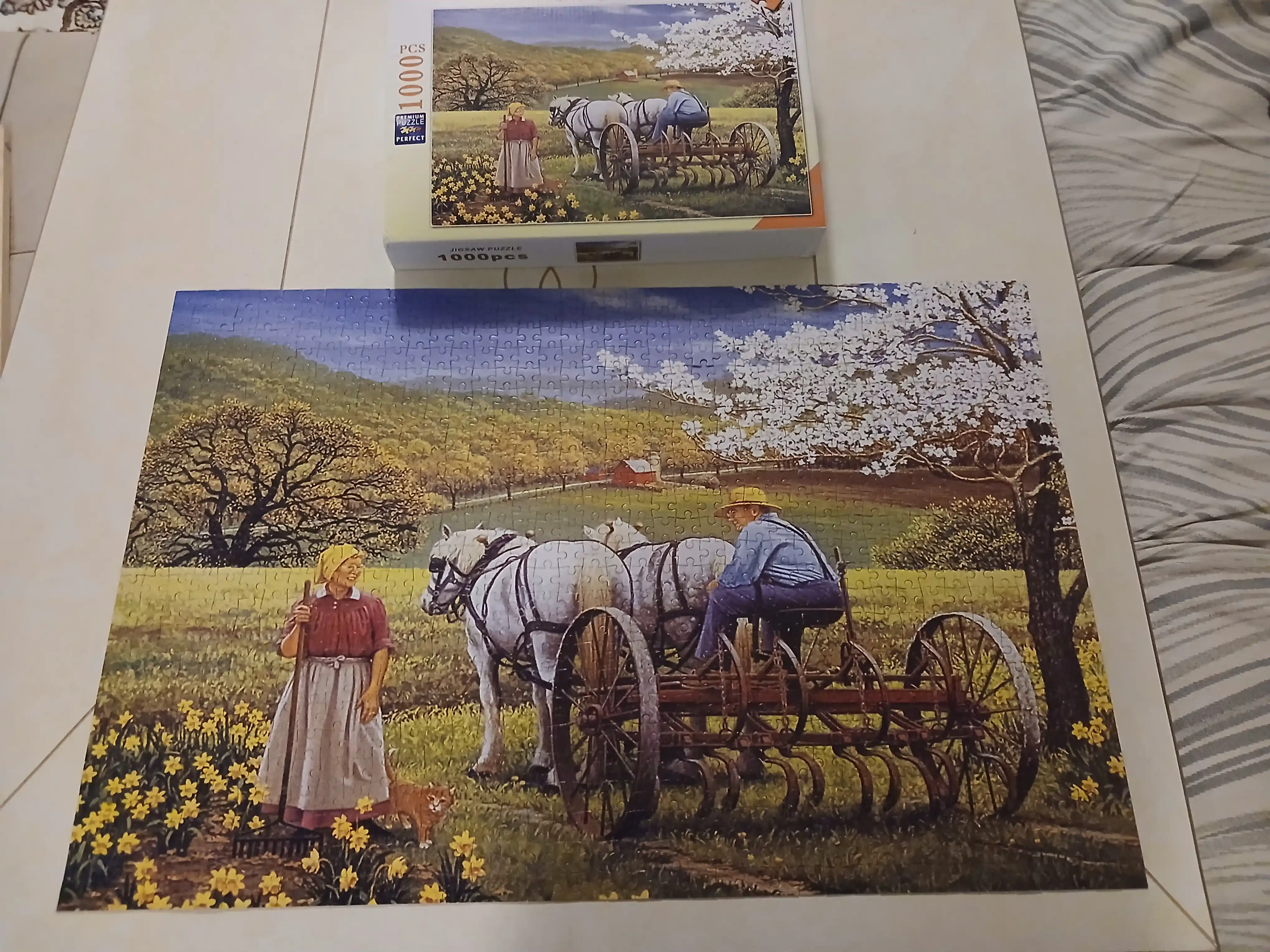 Jigsaw Puzzle пазл 1000 деталей, 50x75 см, для детей и взрослых