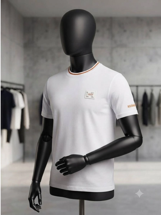 Erkaklar uchun "Hermès Paris" futbolkasi, 100% paxta