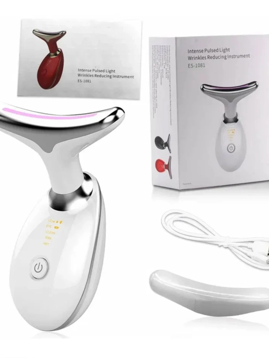 Массажер для лица ES-1081 Intense Pulsed Light с LED и EMS - 