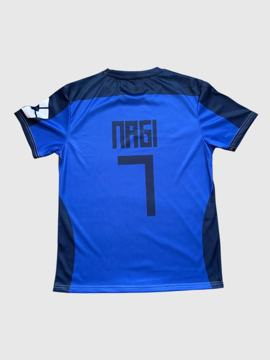 Blue Lock" anime uslubidagi sport futbolkasi