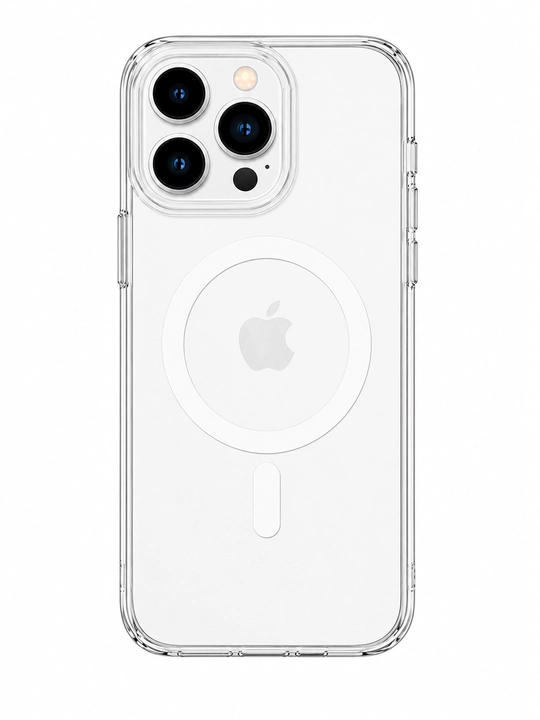IPhone 13 Pro Max shaffof chexol, MagSafe magnitli, zarbga chidamli - 