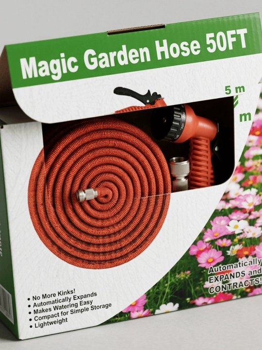 Sug'orish shlangi Magic Hose 50FT, 5-25 metr, avtomatik kengayuvchi