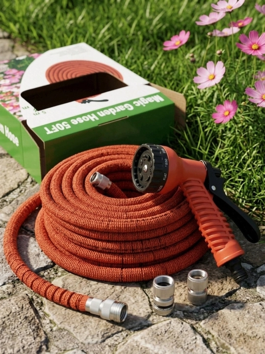 Sug'orish shlangi Magic Hose 50FT, 5-25 metr, avtomatik kengayuvchi