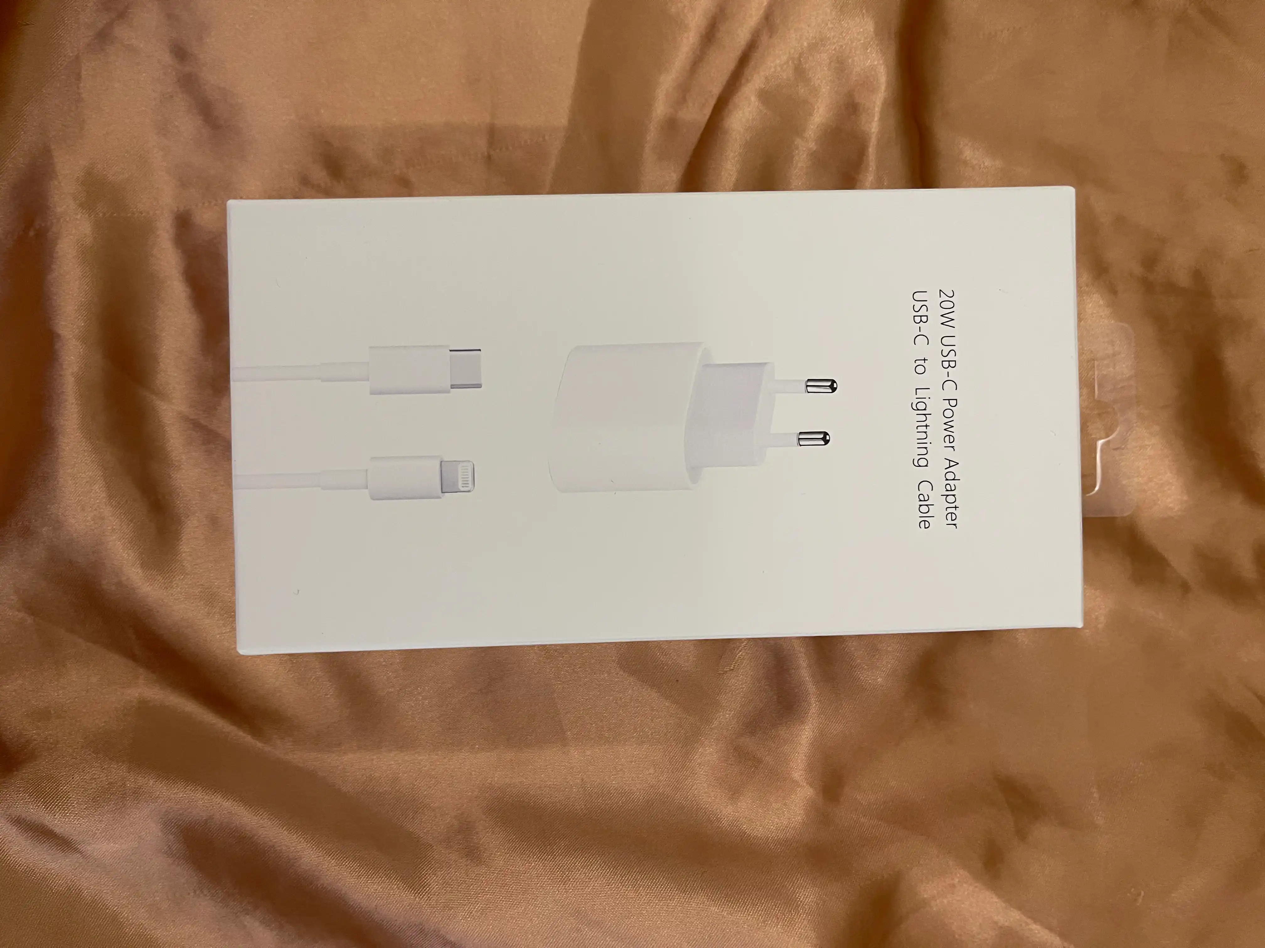 Зарядное устройство для iPhone, кабель Type-C/Lightning, с быстрой зарядкой 20 Вт