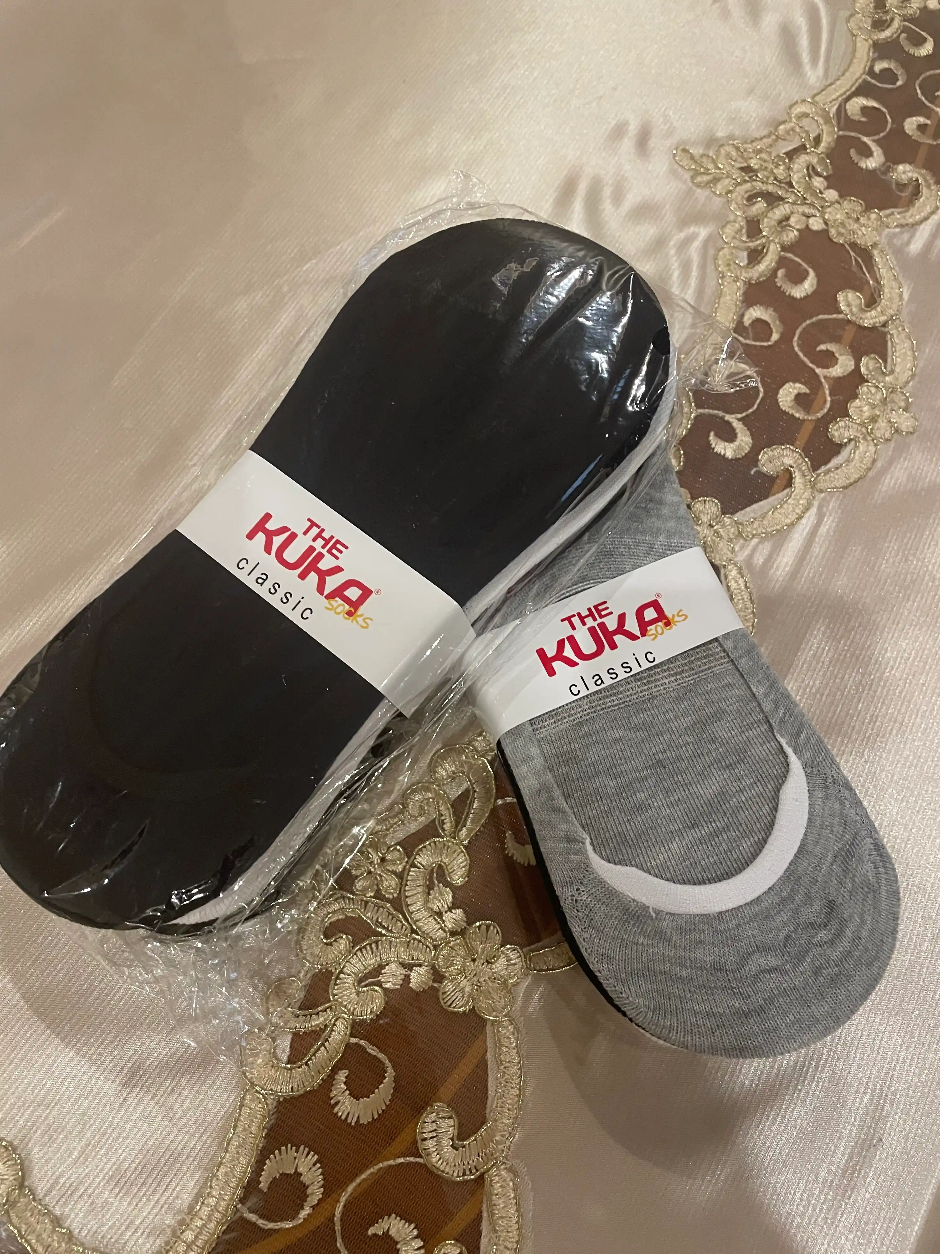 Следки мужские и женские, 5 пар, хлопковые пятки, носки короткие, The Kuka Classic