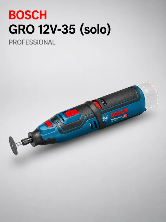 Akkumulyatorli gravyor Bosch GRO 12V-35 (solo) Professional - 
