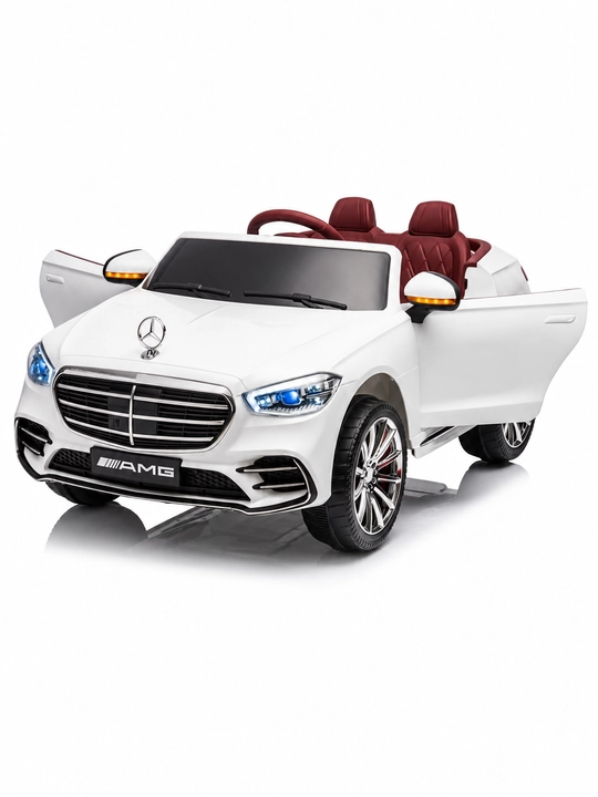 Bolalar elektromobili, masofadan boshqariladigan, 120×72×53 sm, qora - 