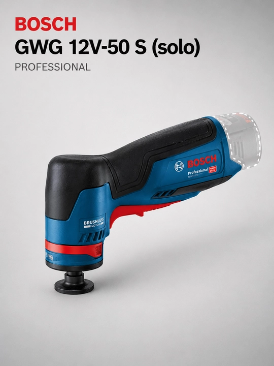 Akkumulyatorli burchak gravyori Bosch GWG 12V-50 S (solo) Professional - 