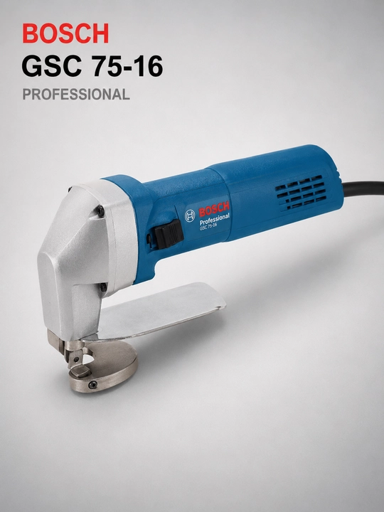 Metall uchun shlitsli qaychi Bosch GSC 75-16 Professional - 